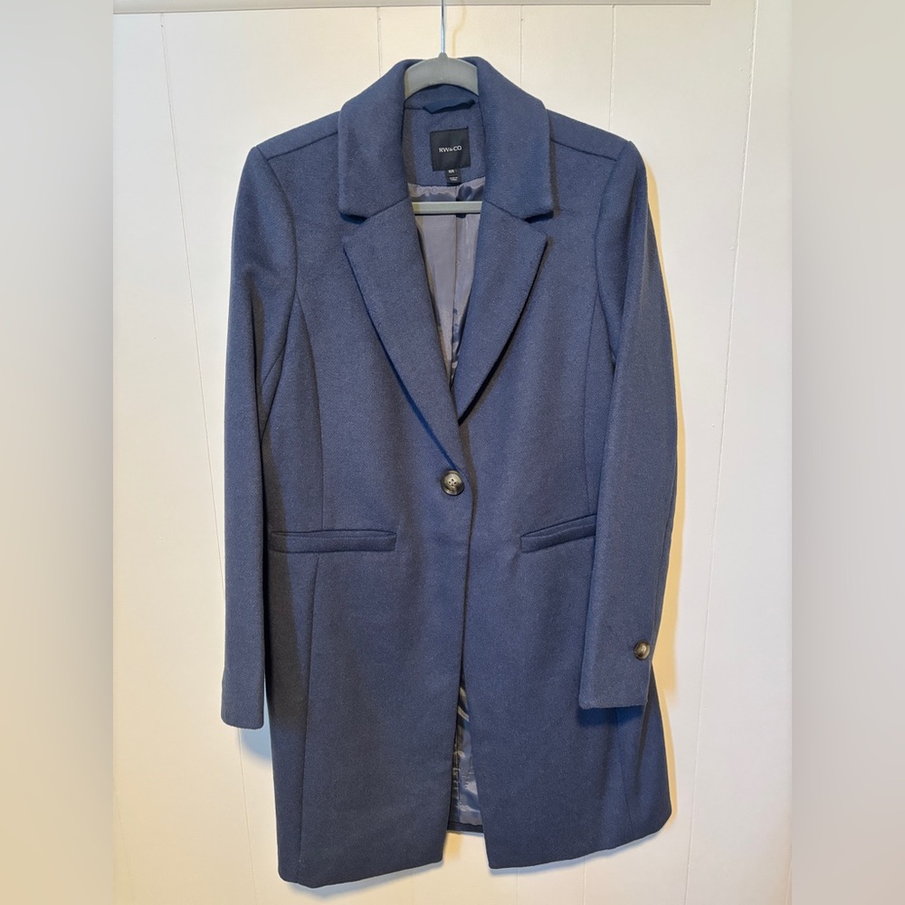 Steel Blue Coat - NWOT